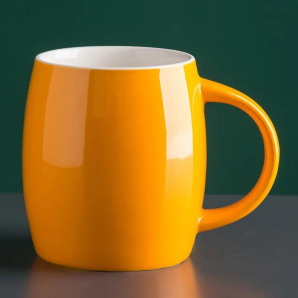 Made with mothers love yellow mug 16 oz - Image 3