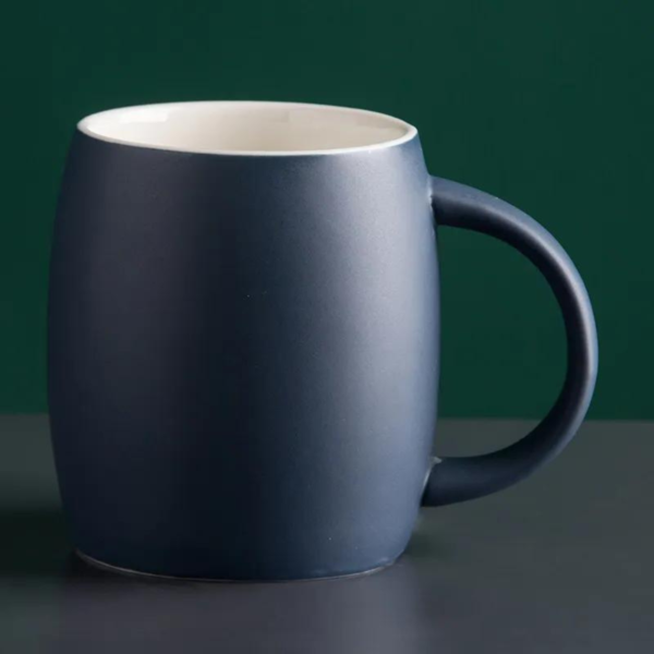 Feeling good today .blue mug 16.91oz - Image 3
