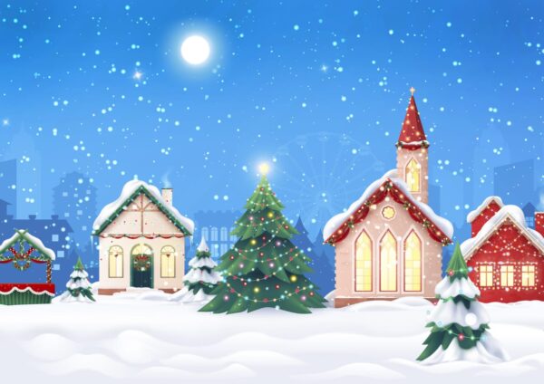 Christmas houses