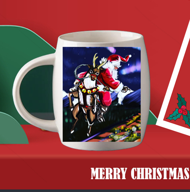 Christmas coffee mug